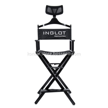Portable Director Aluminum Folding Makeup Chair